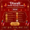 Diwali Double Damaka Combo 2026 with Indian sweets and South Indian snacks