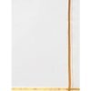 Premium Wedding White Regular Dhoti Shirt & Towel Set Arathi 1/2" - Image 5