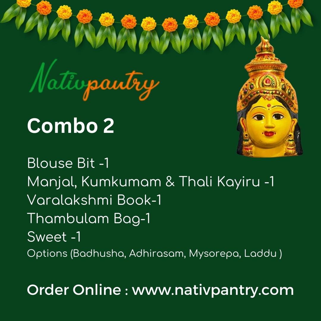 Buy Divine 8pcs Combo Sumangali Set for Navaratri/Varalakshmi Pooja  Celebration/Spritual Pooja Return Gifts - (Pack of 6Set) Online at Low  Prices in India - Amazon.in